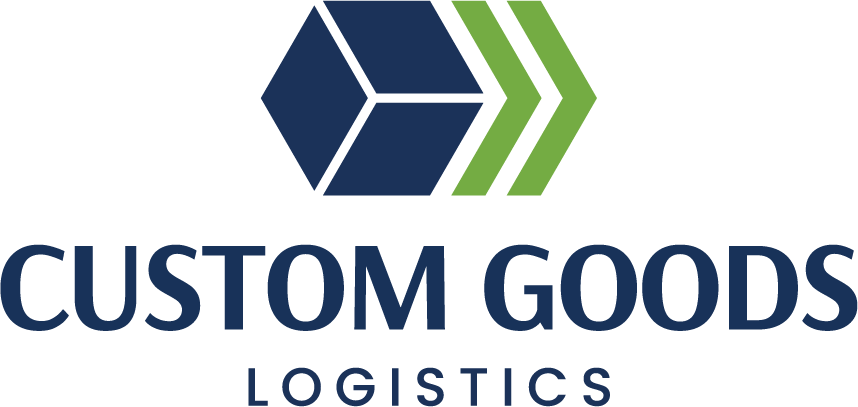 Custom Goods Logistics Logo